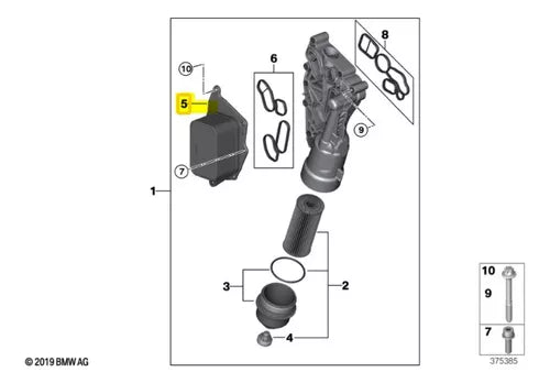 Trocado De Calor Resfriador Bmw X1 F48 220i 225i B48 15 - 19