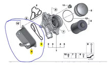 Load image into Gallery viewer, Resfriador Trocador Calor C Junta Bmw F20 125i 2010 - 2015