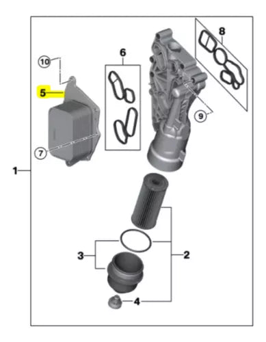 Trocado De Calor Resfriador Bmw X1 F48 220i 225i B48 15 - 19