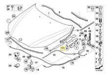 Load image into Gallery viewer, Par Amortecedor Capô Bmw E60 525i 530i 540i 550i M5 Par